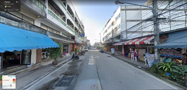 ขายถูก อาคารพาณิชย์ ถนนประชาอุทิศ ซอยสุขเสมอ กลางเมืองชุมพร ติดถนนหลักย่านการค้า